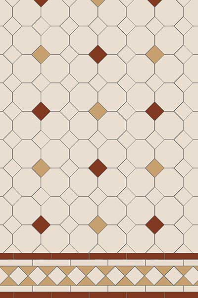 classic victorian tile pattern 11