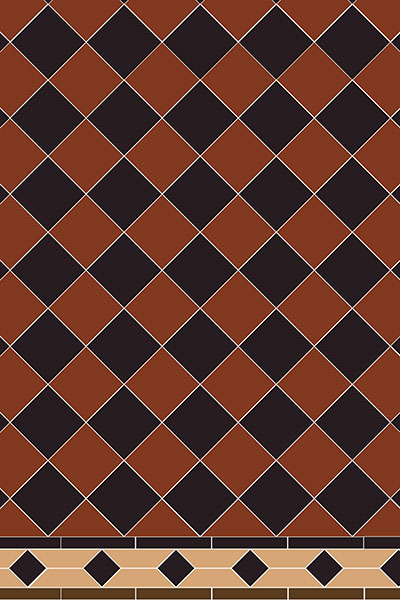 classic victorian tile pattern 3