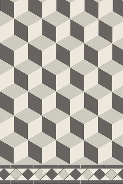 diamond victorian tile pattern 1