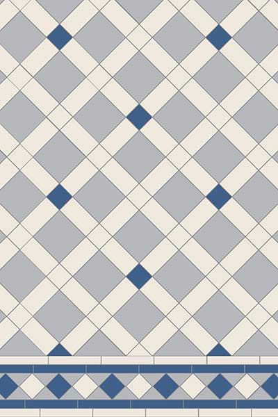 traditional victorian tile pattern 5